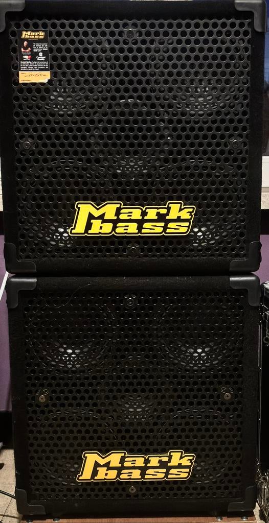 2x Markbass New York 604, Muziek en Instrumenten, Versterkers | Bas en Gitaar, Ophalen, Zo goed als nieuw, Basgitaar, 100 watt of meer