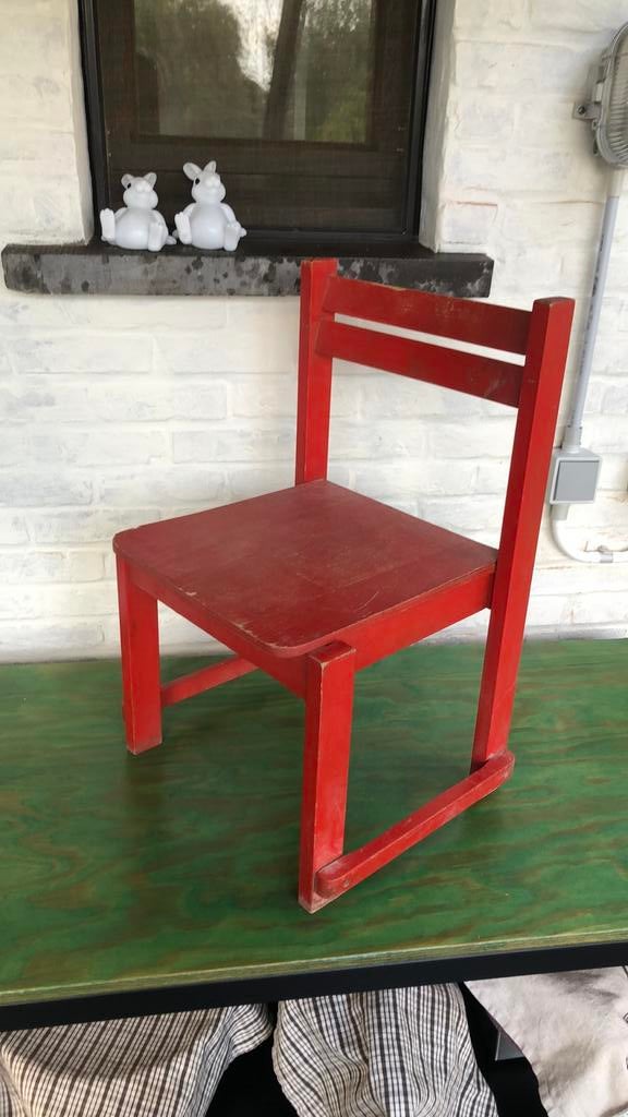 Stoeltje voor kinderen, Ophalen, Gebruikt