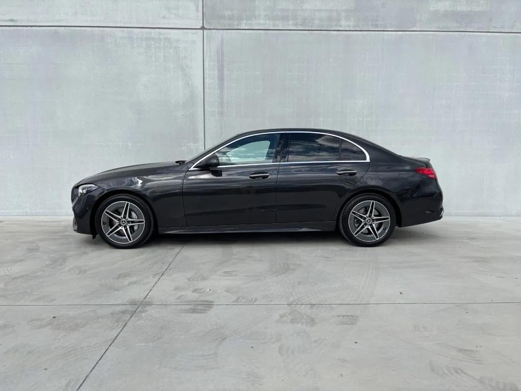 Mercedes-Benz C-Klasse C300e | AMG-Line | Leasing, Autos, Cuir, Argent ou Gris, Achat, Euro 6