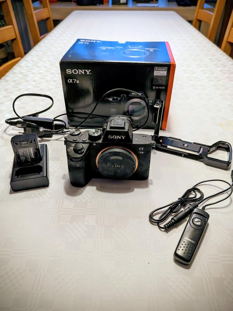 Sony a7iii met Sony 24-105mm F4 lens., Audio, Tv en Foto, Ophalen, Sony