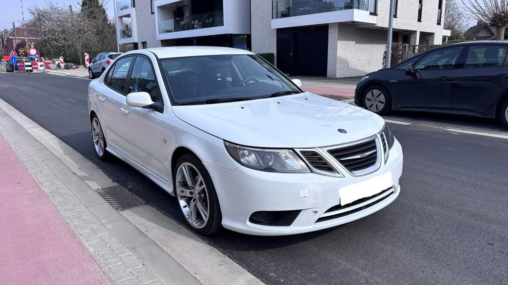 Saab 9-3 1.9TID Euro 4  2010 Dissel Gekeurd voor verkoop, Auto's, 4 cilinders, Wit, Particulier, Euro 4