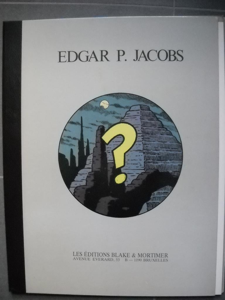 Port Folio Blake Et Mortimer Grand Format 35/46, Livres, Envoi, Comme neuf