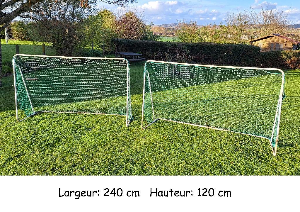 2 voetbaldoelen, Ophalen, Gebruikt