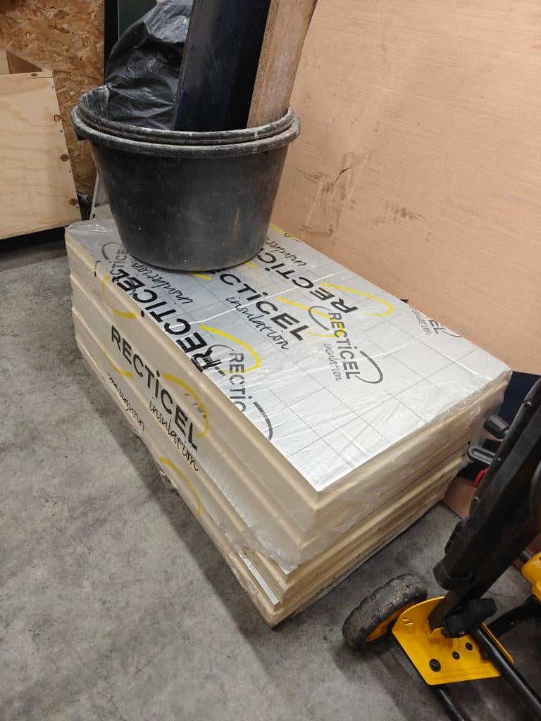 Recticel isolatie 12cm, Ophalen, Nieuw, Hardschuim (Pir), Muurisolatie