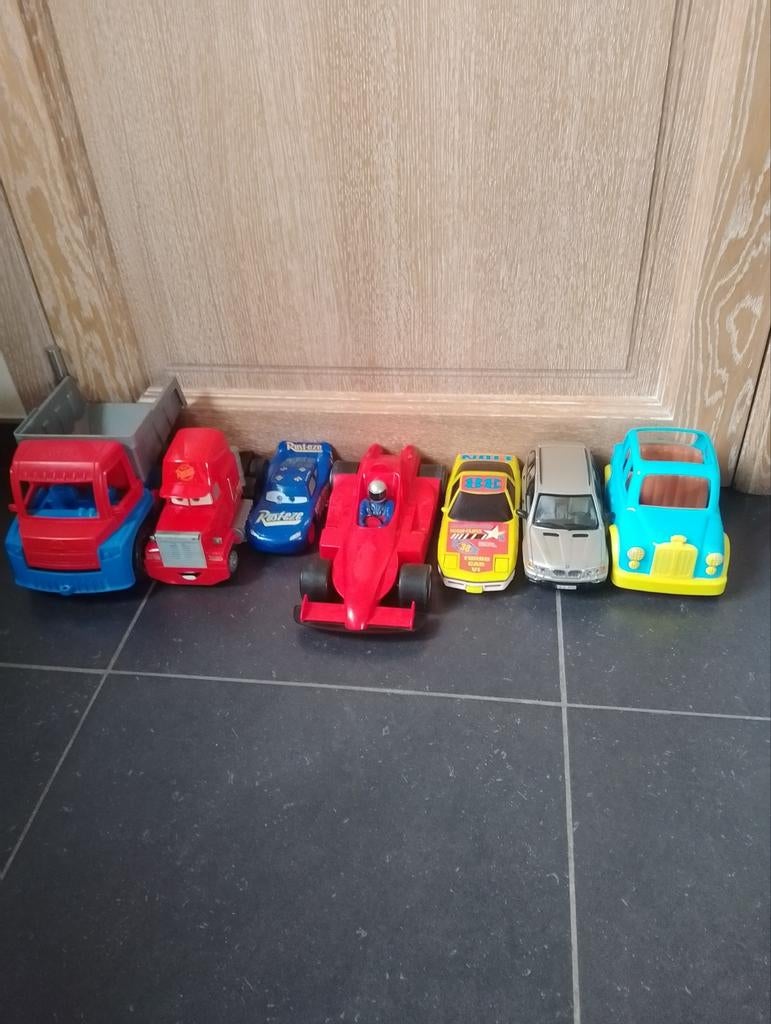 Lot auto's vrachtwagen, Kinderen en Baby's, Speelgoed |Speelgoedvoertuigen, Ophalen of Verzenden, Zo goed als nieuw