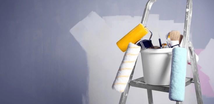 Travaux peinture , plomberie et électricité, Enlèvement, Peinture
