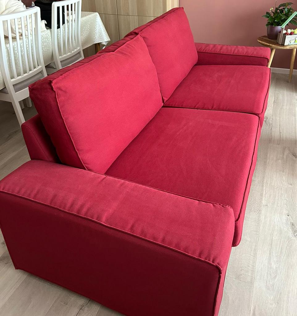 3 zit zetel te koop, Ophalen, Gebruikt, Driepersoons, 75 tot 100 cm