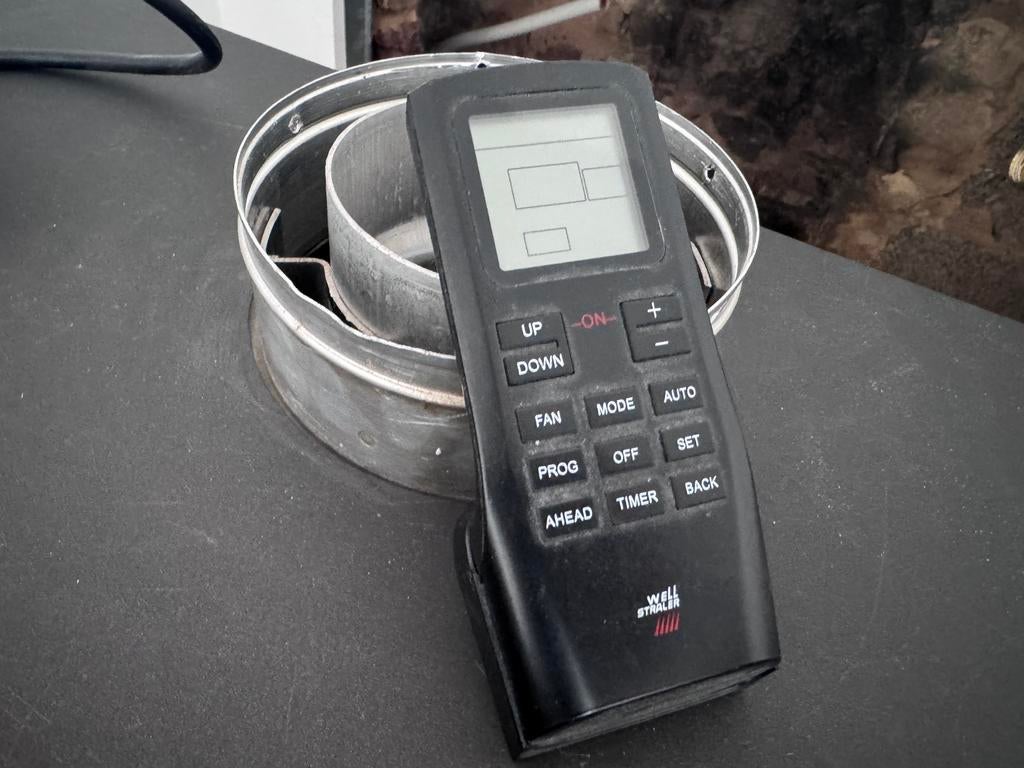 Inbouwhaard Well Straler, Huis en Inrichting, Kachels, Ophalen of Verzenden, Zo goed als nieuw, Inbouw