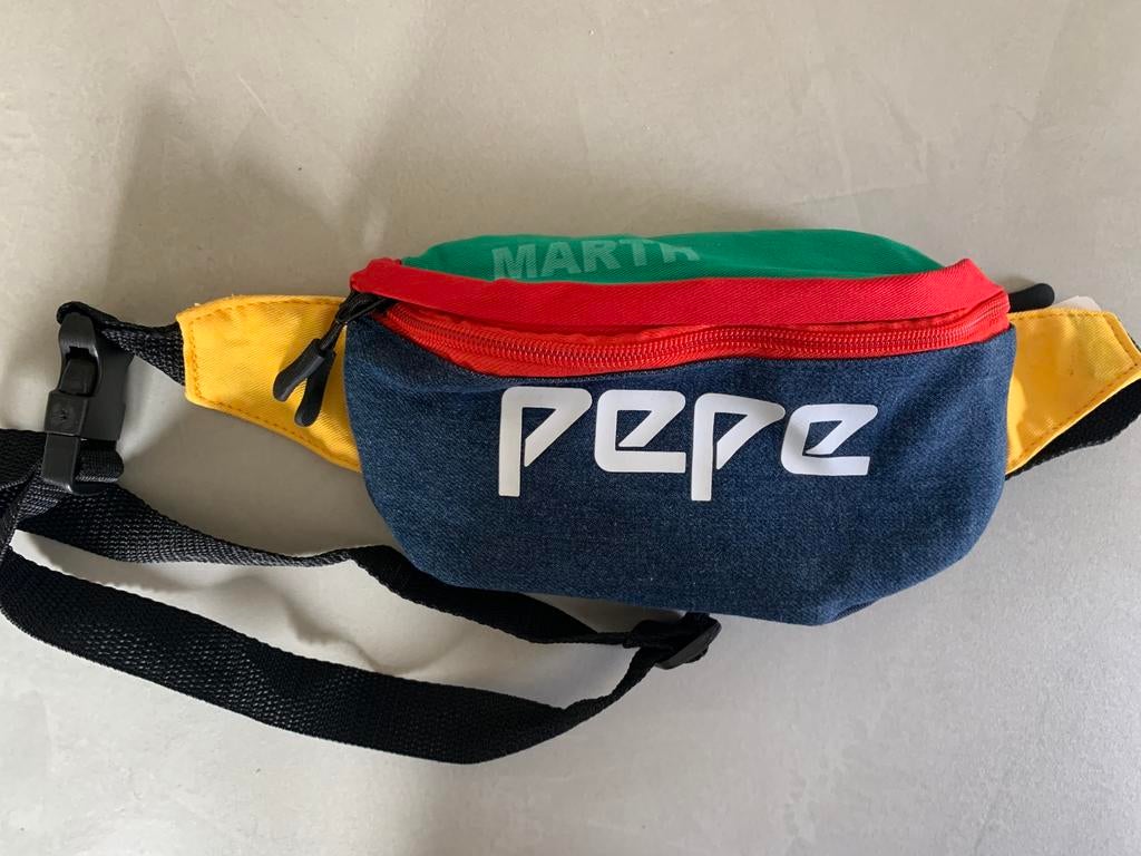Sac banane multicolore Pepe Jeans, sac à taille Marth, Enlèvement ou Envoi, Comme neuf
