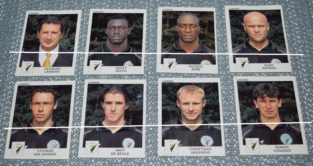 Panini Football 2001 / Lokeren / 15 stickers, Verzamelen, Sportartikelen en Voetbal, Ophalen of Verzenden, Zo goed als nieuw, Poster, Plaatje of Sticker