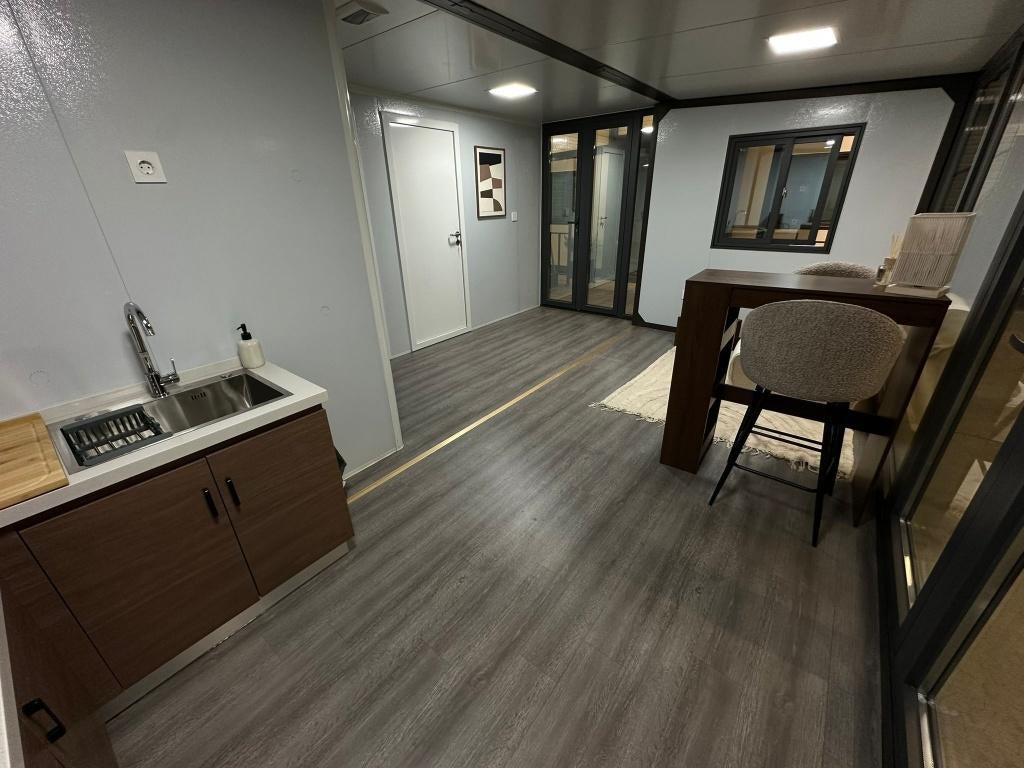 Tiny House, Containerwoning, Vakantiehuis, Tweede Woning, Neuf, Enlèvement ou Envoi, 400 cm ou plus, 500 cm ou plus