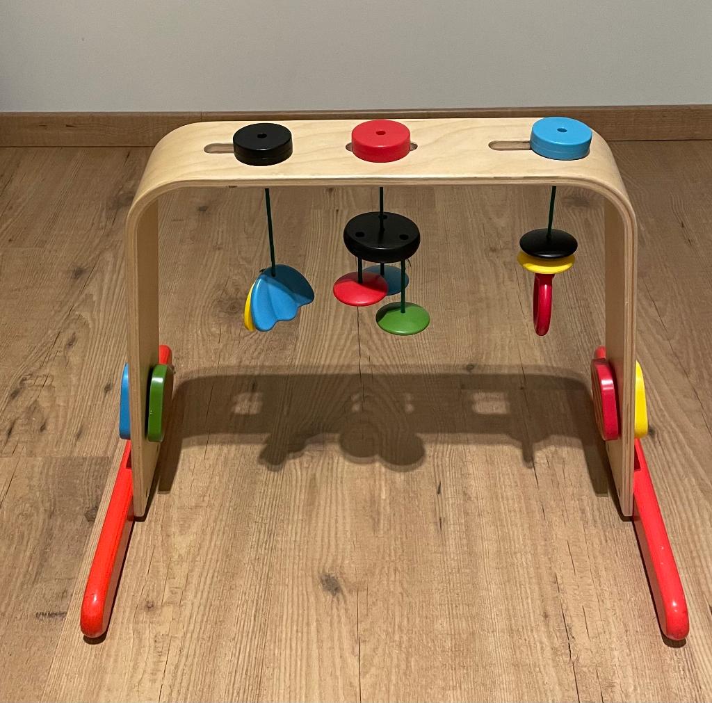 IKEA LEKA Babygym, berkentriplex, Ophalen, Zo goed als nieuw