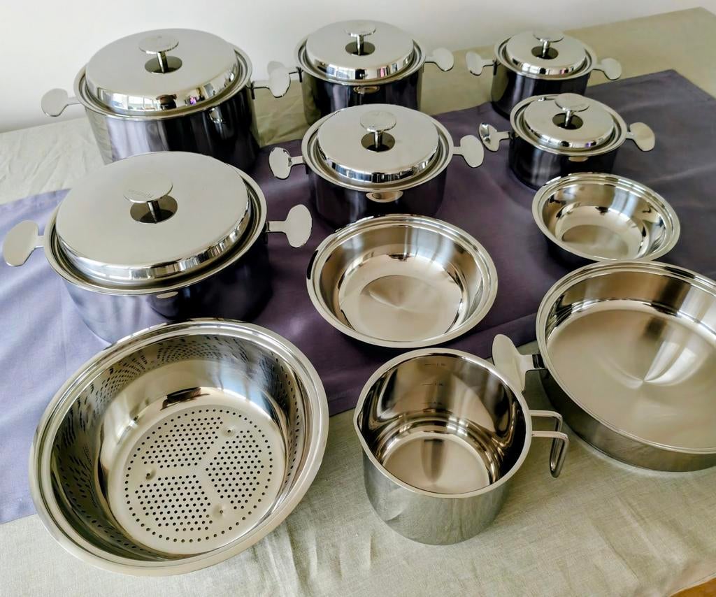 Casserole Vanstahl 17 pc, Neuf, Inox, Enlèvement ou Envoi, Plaque céramique