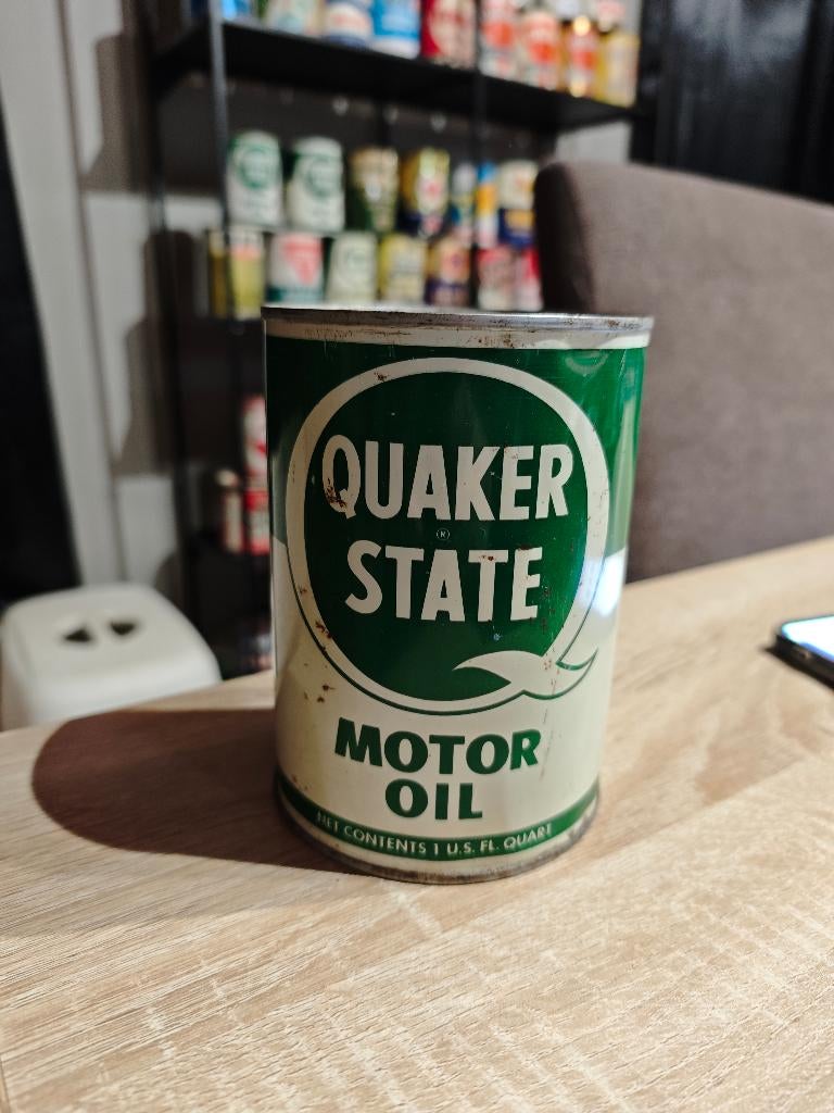 Bidon d'huile ancien, Collections, Enlèvement ou Envoi, Utilisé, Emballage