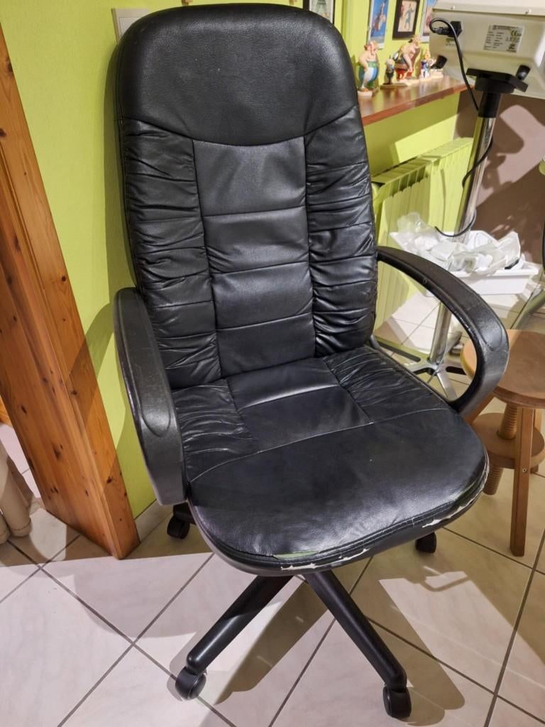 chaise de bureau, Maison & Meubles, Enlèvement, Utilisé, Noir, Chaise de bureau