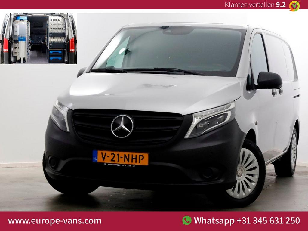 Mercedes-Benz Vito 114 CDI 136pk Compact 9G Automaat 2x Schu, Auto's, Bestelwagens en Lichte vracht, Bedrijf, ABS, Airconditioning