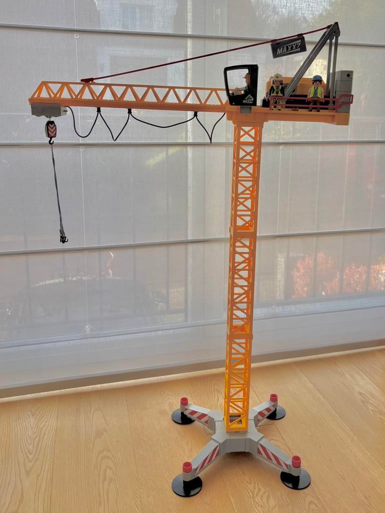 Grue playmobil - Playmobil kraan, Enfants & Bébés, Jouets | Véhicules en jouets, Enlèvement, Comme neuf, Télécommande