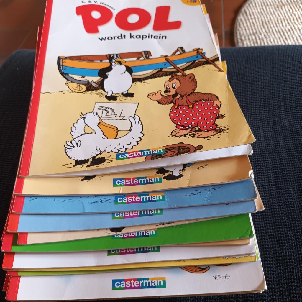 Pol stripreeks, Boeken, Stripverhalen, Complete serie of reeks, Ophalen, Gelezen, Vilhelm en Carla Hansen