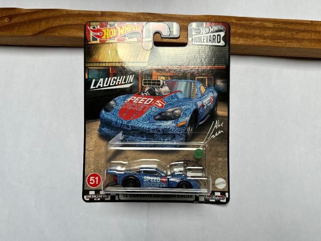 Hot Wheels Boulevard - Corvette Z06 Drag Racer, Hobby & Loisirs créatifs, Voitures miniatures | Échelles Autre, Neuf, Voiture