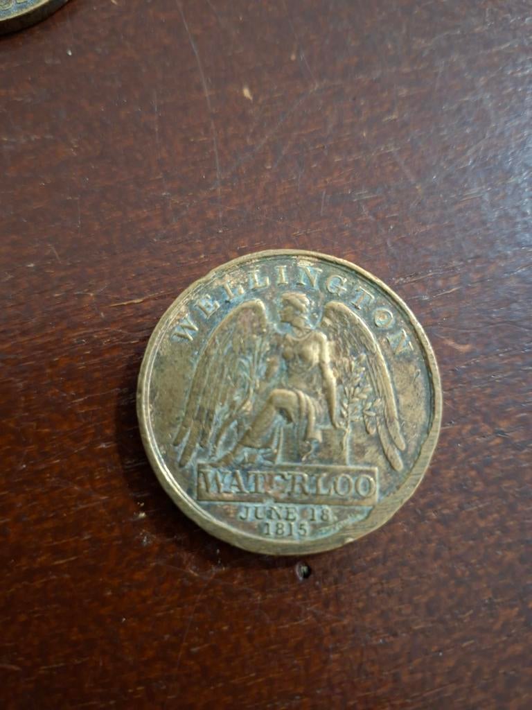 Herinneringsmedaille slag van Waterloo 1813, Ophalen