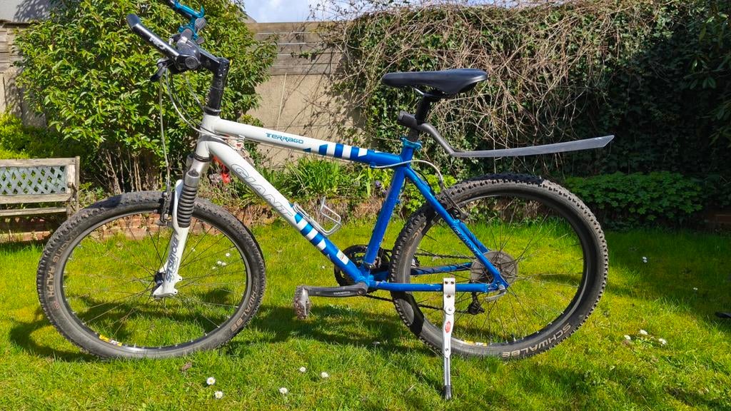 mountainbike, giant terrago, Ophalen, Giant