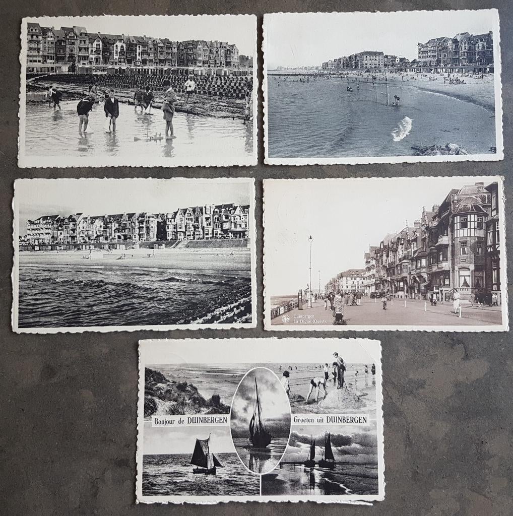 Duinbergen ( 0,50 euro / postkaart ), Verzamelen, Postkaarten | België, Gelopen, West-Vlaanderen, 1940 tot 1960, Ophalen of Verzenden