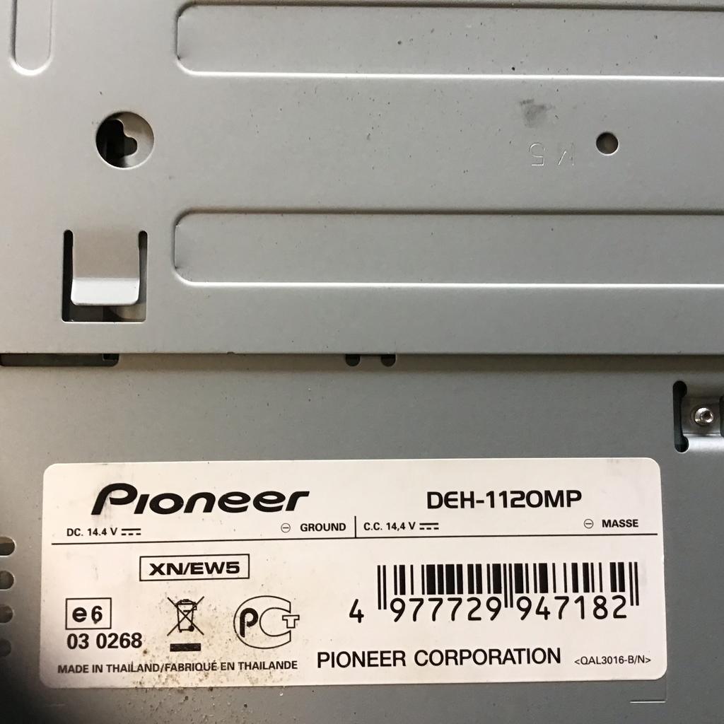 Pioneer, Enlèvement, Comme neuf