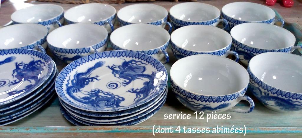 Service à thé en porceleine, Enlèvement