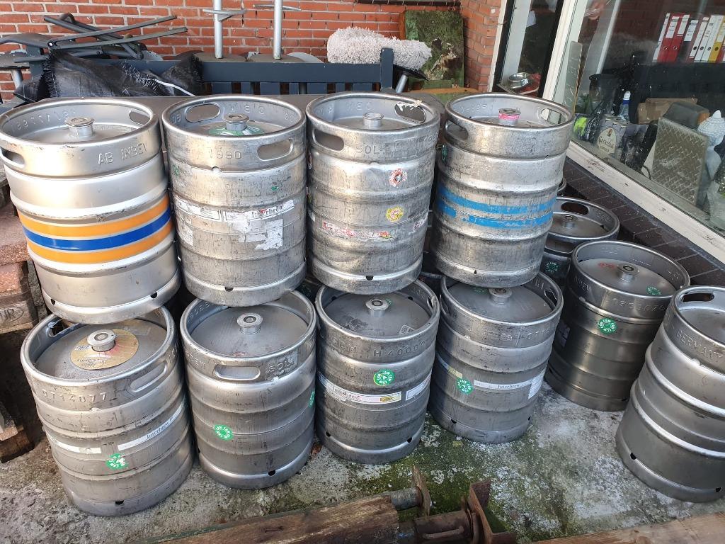Biervaten RVS INOX 50liter, Verzamelen, Ophalen, Gebruikt, Overige typen