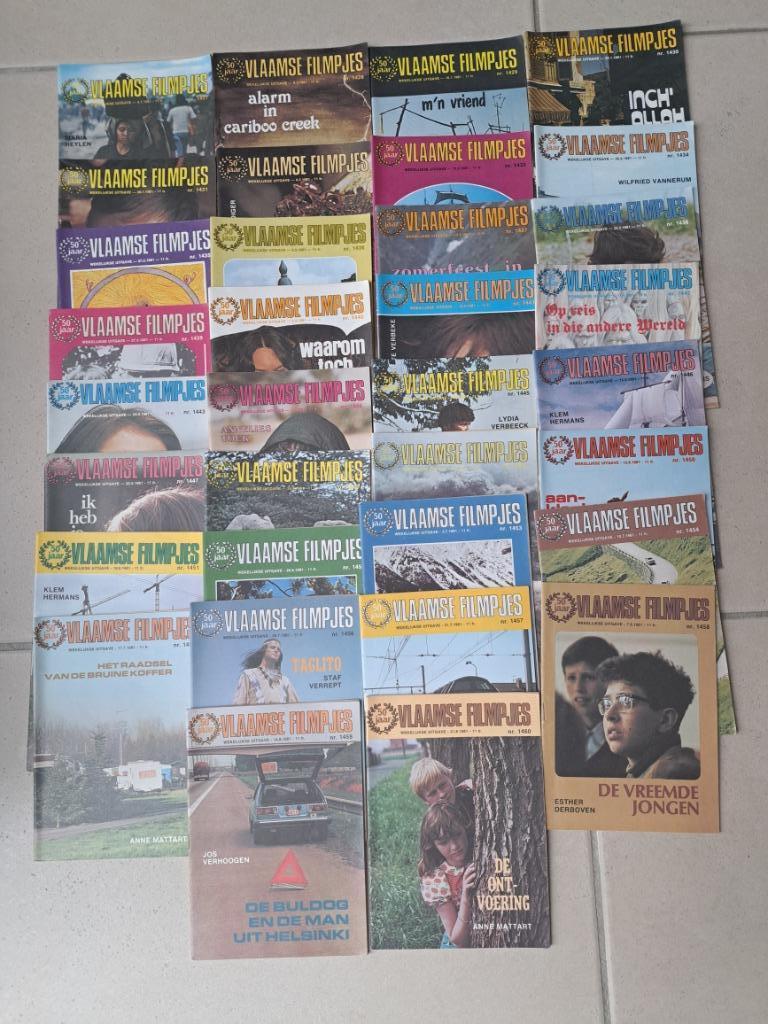 Vlaamse Filmpjes - 1981, Boeken, Kinderboeken | Jeugd | 10 tot 12 jaar, Gelezen, Ophalen of Verzenden, Fictie, Diverse Auteurs