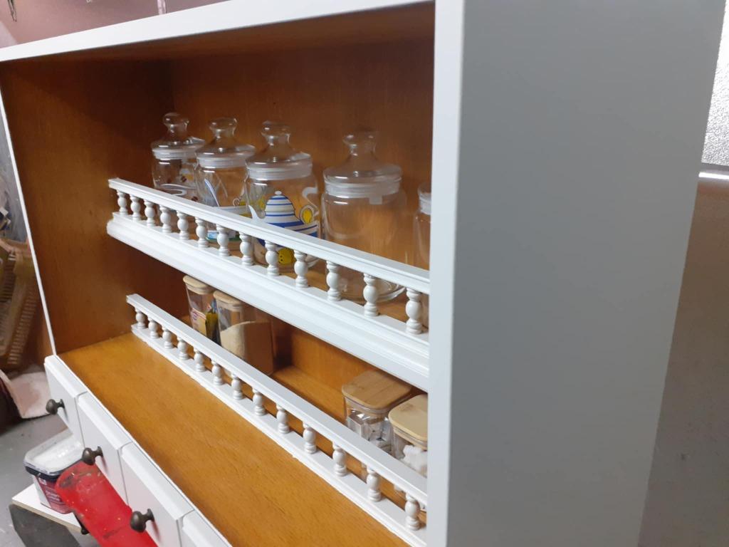 MEUBLE ETAGERE ARCHELLE EN BOIS  multiples rangements, Enlèvement, Utilisé