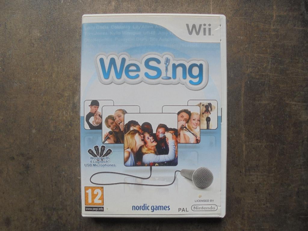 Wii Sing voor Wii (zie foto's), Games en Spelcomputers, Games | Nintendo Wii, Muziek, Gebruikt, Ophalen of Verzenden, 3 spelers of meer