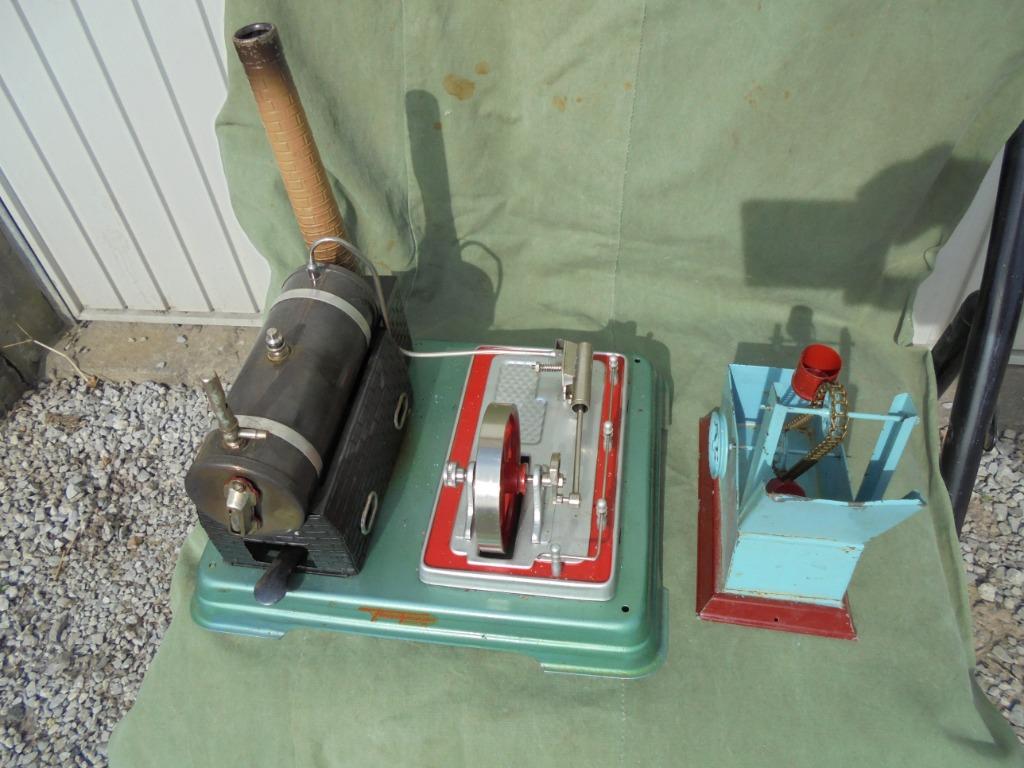 Fleischmann stoommachine uit de jaren 60 + 1 accessoire, Antiek en Kunst, Antiek | Speelgoed, Ophalen of Verzenden