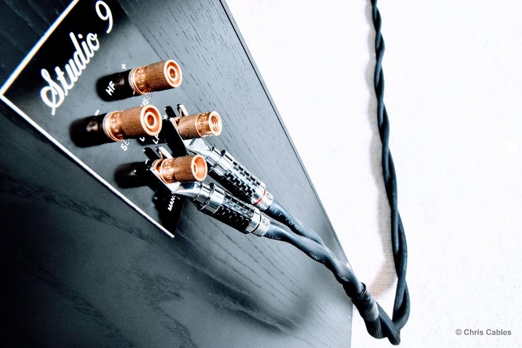 'World of Twist' 7AWG luidsprekerkabels van Chris Cables, Audio, Tv en Foto, Verzenden, Nieuw, Luidsprekerkabel