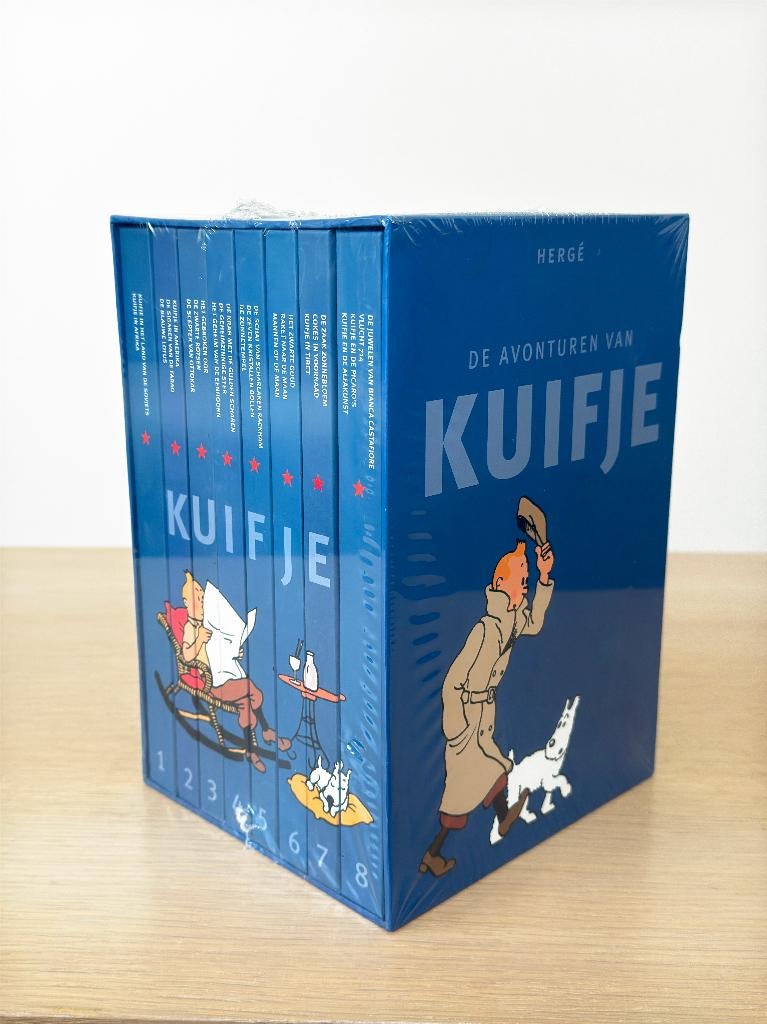 De avonturen van Kuifje / 8-delige verzamelbox NIEUW SEALED, Boeken, Complete serie of reeks, Nieuw, Ophalen of Verzenden, Herge