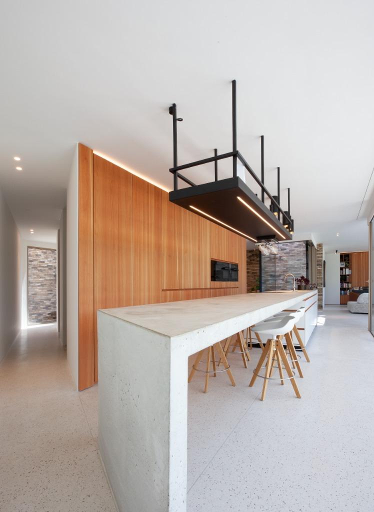 betonnen keukenbladen naadloos op locatie gestort., 200 cm of meer, 75 cm of meer, Nieuw, Ophalen of Verzenden