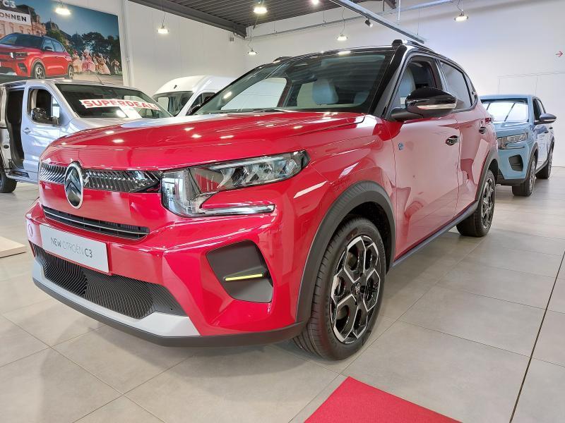 Citroen C3 Max, Autos, Citroën, Rouge, 113 ch, Achat, 4 portes