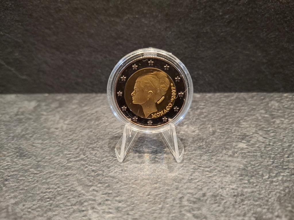 Monaco 2 €uro Proof 2007 "Grace Kelly" copy, Postzegels en Munten, Ophalen of Verzenden, Monaco, 2 euro, Losse munt