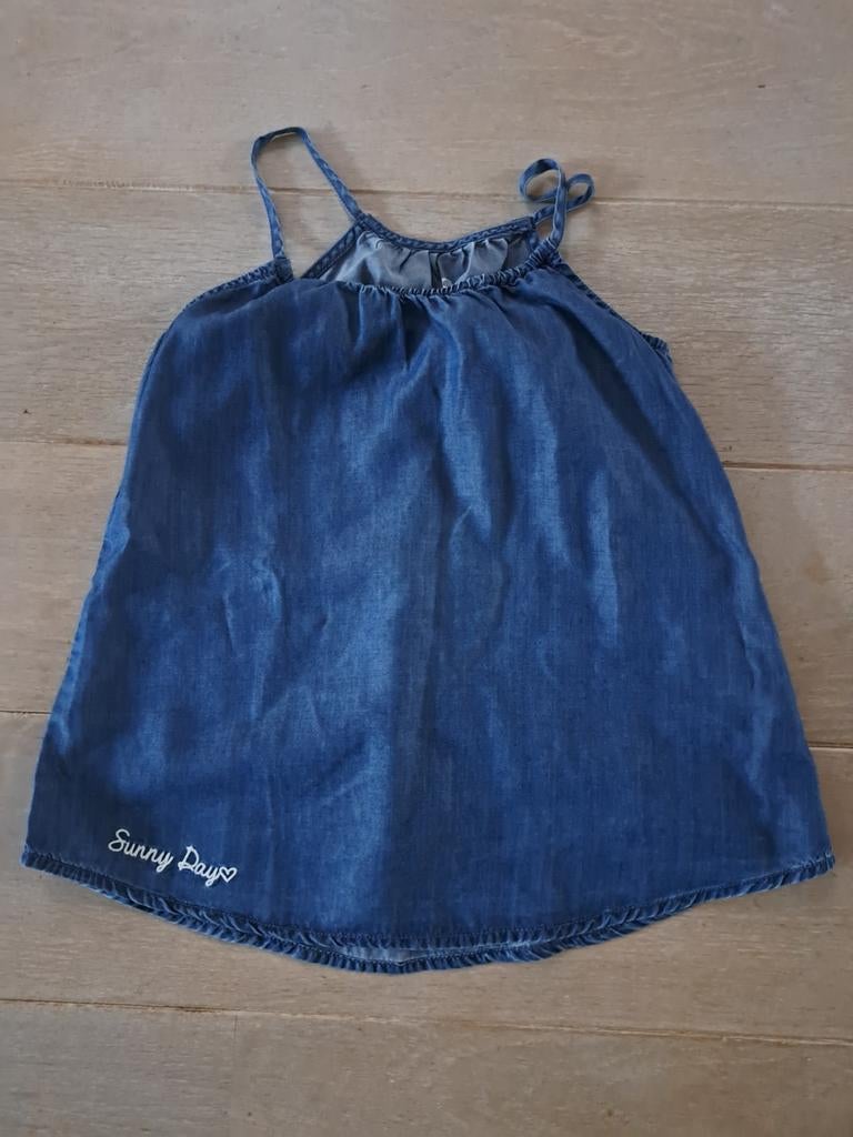 Jeanslook top 146/152, WE, Meisje, Ophalen of Verzenden, Zo goed als nieuw