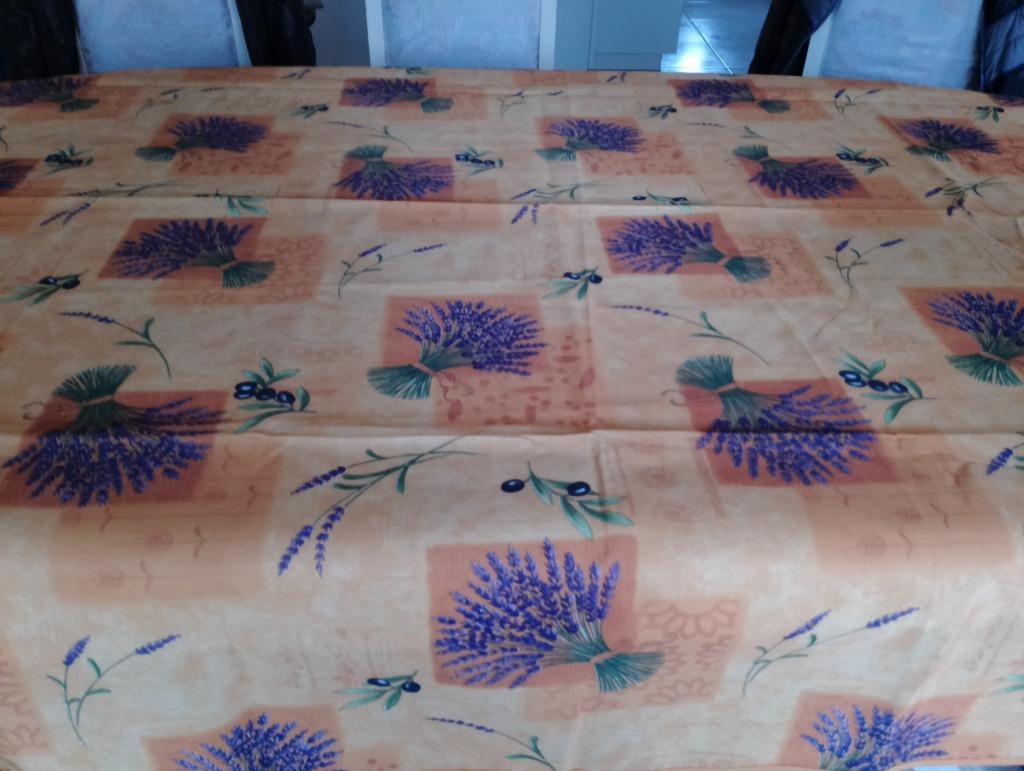 Nappe neuve en tissu, imperméable et anti-tache, 2 moi, Maison & Meubles, Enlèvement ou Envoi, Neuf, Ovale, Intérieur