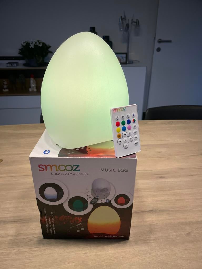 Haut-parleur Bluetooth Smooz Egg, Enlèvement, Comme neuf