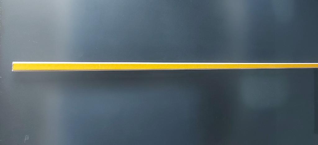 Zelfklevende witte PVC kabelgoot 15 mm x 11 mm x 1415 mm, Ophalen of Verzenden, Nieuw, Overige typen