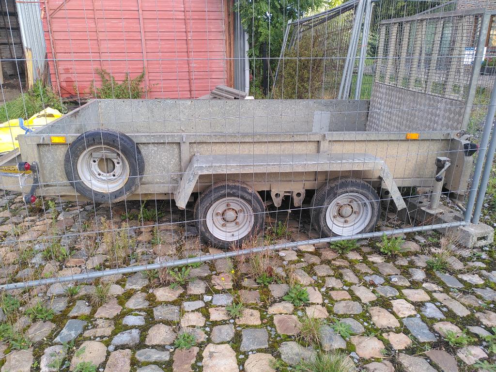 remorque freinée 3t5, Enlèvement, Utilisé