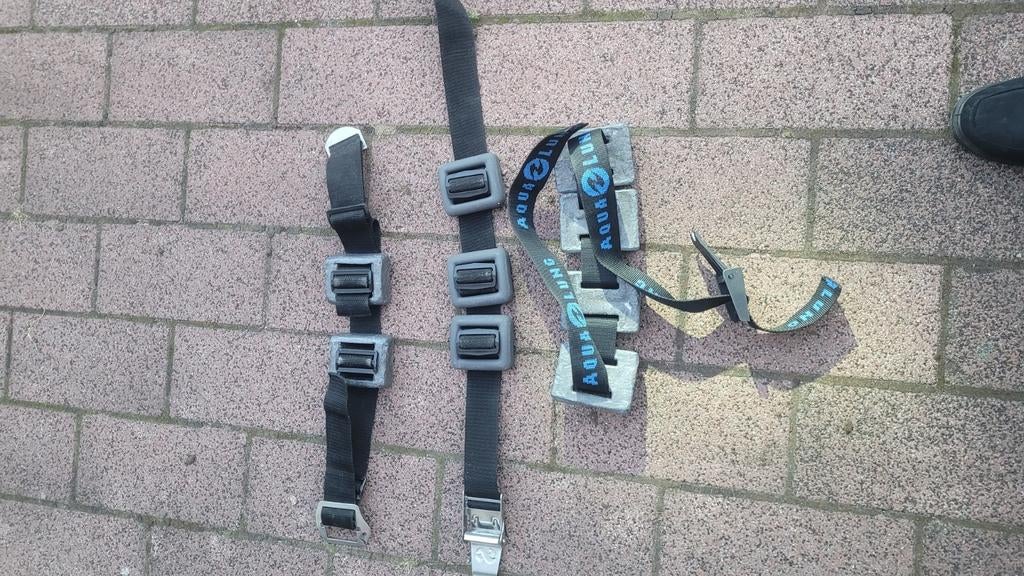 Duikgordels, Ophalen, Gebruikt