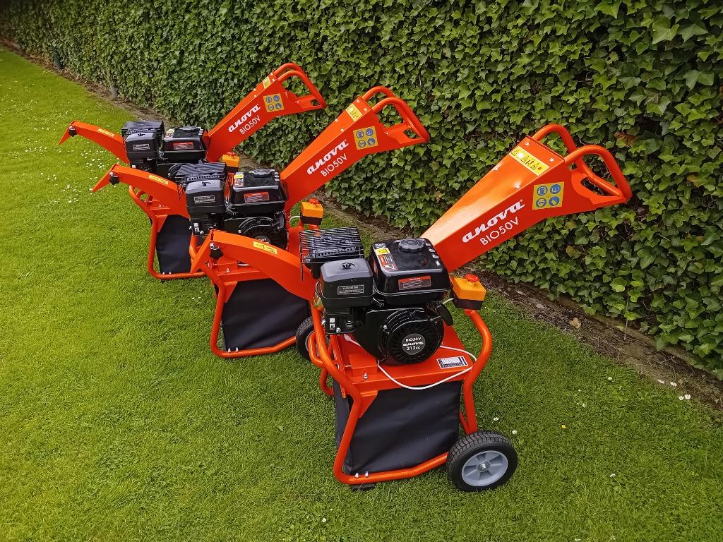 Kleine compacte maar sterke hakselaar, Tuin en Terras, Hakselaars, Nieuw, Benzine, Met opvangzak, Ophalen