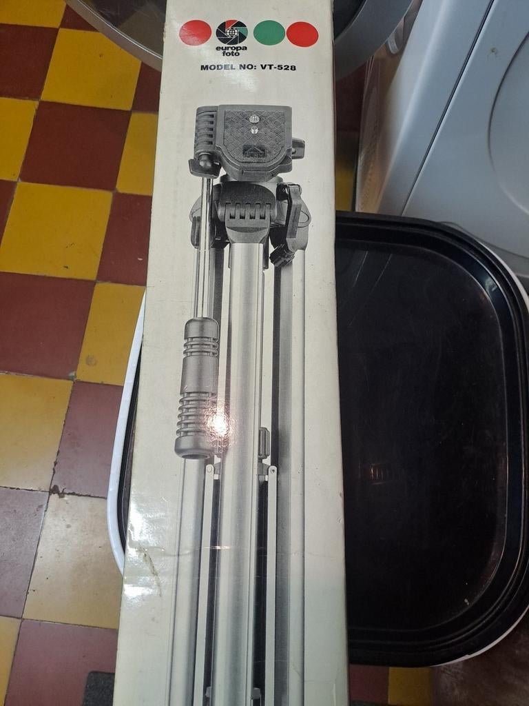 Trepied appareil photo, TV, Hi-fi & Vidéo, Photo | Trépieds & Rotules, Enlèvement ou Envoi, Comme neuf, Trépied, Avec rotule