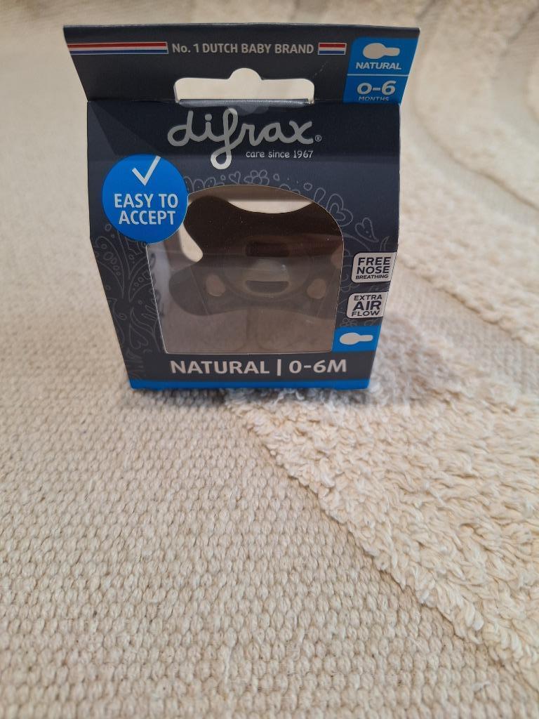 Nieuwe fopspeen Difrax 0-6M vlindervorm, Kinderen en Baby's, Babyvoeding en Toebehoren, Ophalen of Verzenden, Nieuw, Overige typen