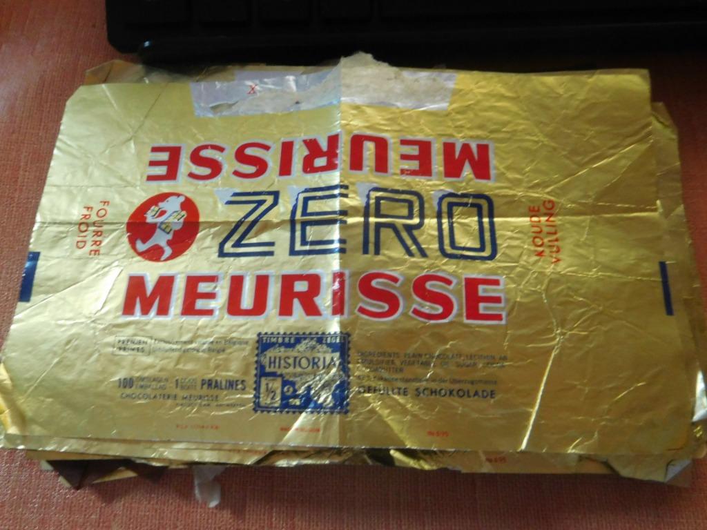 36 emballages Meurisse Zéro (3 modèles), Collections, Enlèvement ou Envoi, Utilisé, Emballage