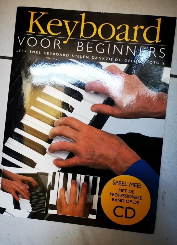 Keyboard voor beginners met cd, Muziek en Instrumenten, Bladmuziek, Ophalen of Verzenden, Zo goed als nieuw, Les of Cursus, Keyboard