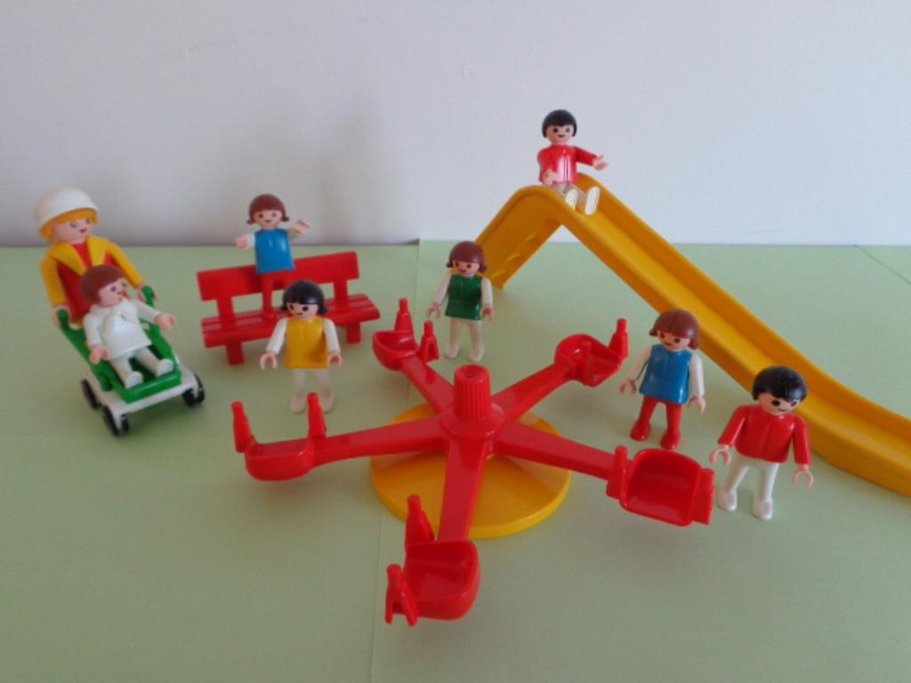 Playmobil jardin de récréation, aire de jeux /enfants 3416, Enfants & Bébés, Enlèvement ou Envoi, Utilisé, Ensemble complet